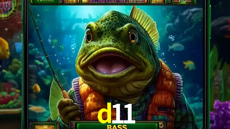 Personagem de peixe pescador do popular jogo de slot com tema de pescaria, uma das emocionantes opções de caça-níqueis para jogar e ganhar no cassino d11.